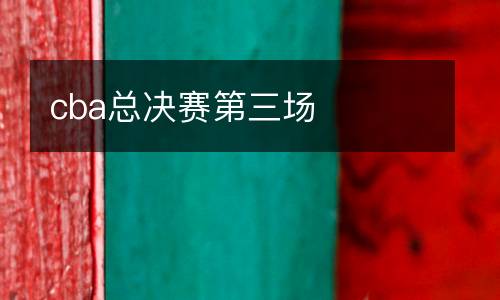 cba總決賽第三場